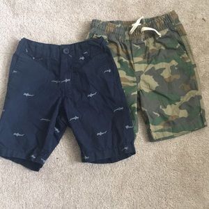2 for 1 Crewcuts/old Navy shorts 5/6